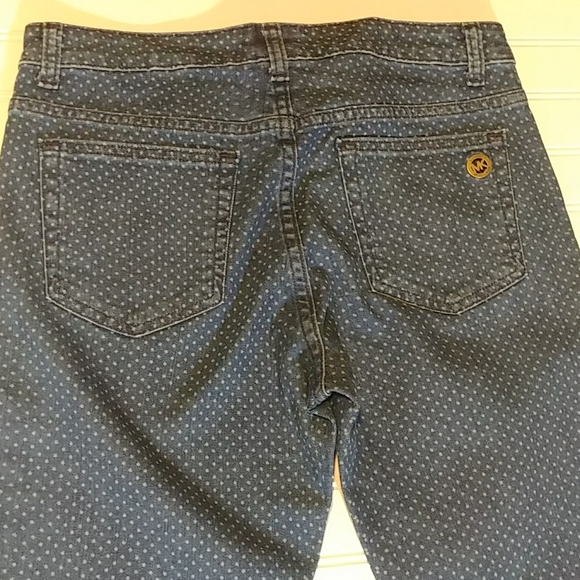 Michael Kors Polka Dot Skinny Jeans - Picture 5 of 12